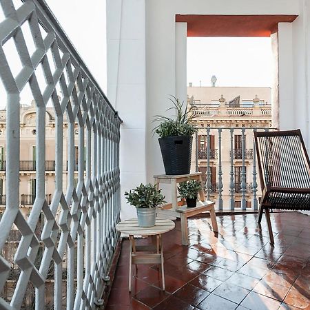 Beautiful Apartment With Terrace In Barcelona Exterior foto